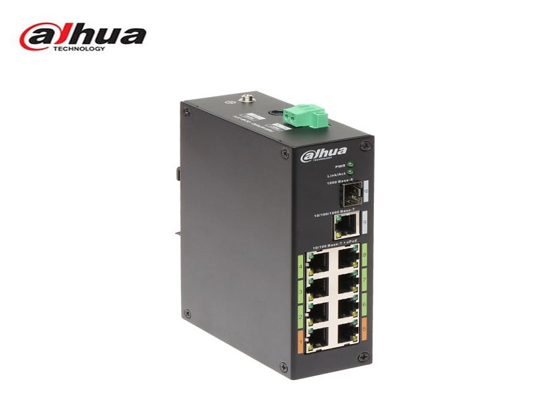 DAHUA 8Port Managed Hardened Poe Switch