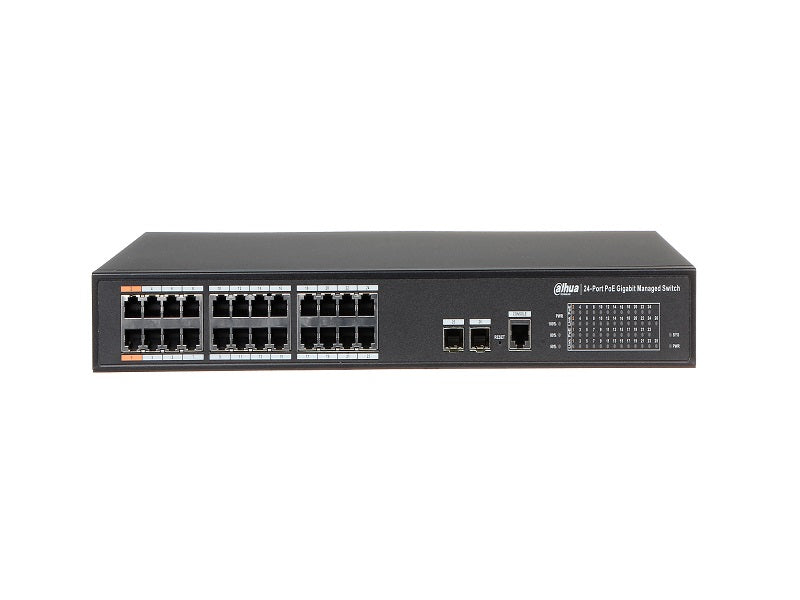 DAHUA 24 Port Managed Gb Switch +24P Poe