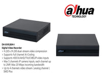 DAHUA 4Ch Upto 2Mp Dvr