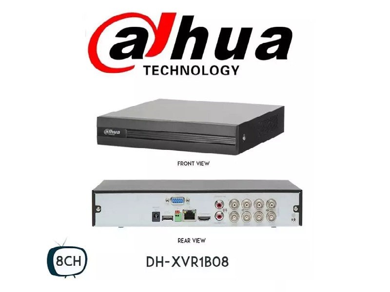 DAHUA 8Ch Dvr Upto 2Mp 1Hdd
