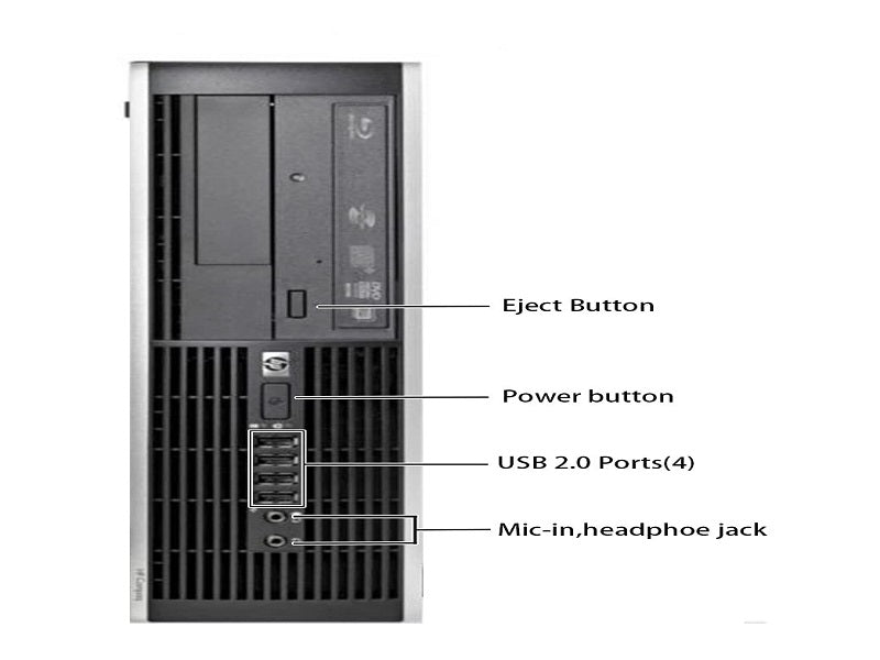 DEMO Hp8100 I5-G1-4Gb+256GbSsd+ W7 & W10