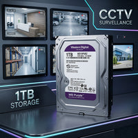 Western Digital WD Purple 1TB 3.5 inch surveillance hard drive (view 2)