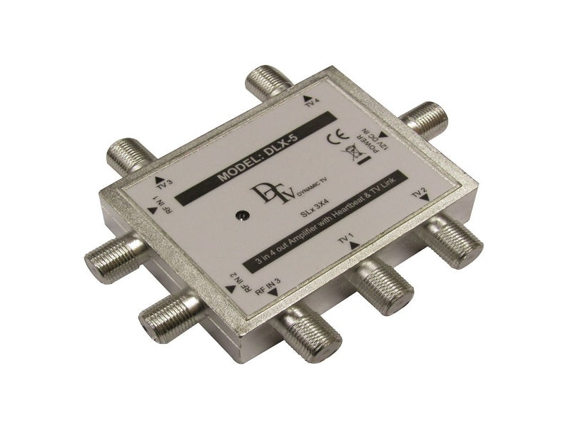 DTV Tv Link Amplifier 3 In 4 Out