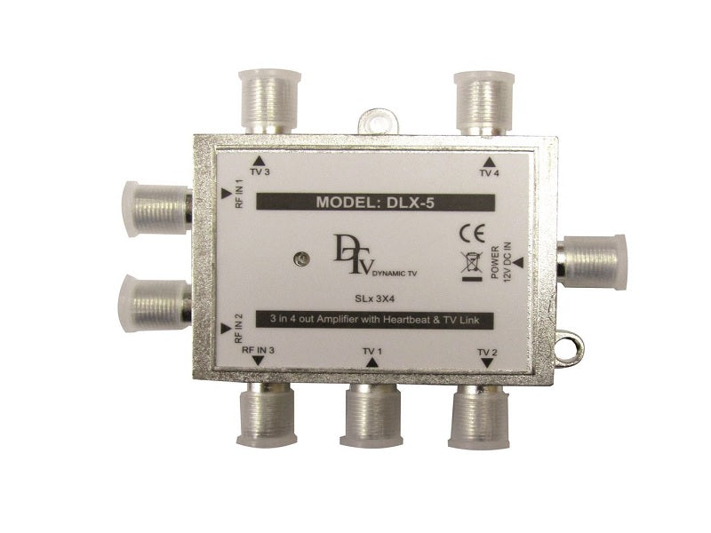 DTV Tv Link Amplifier 3 In 4 Out