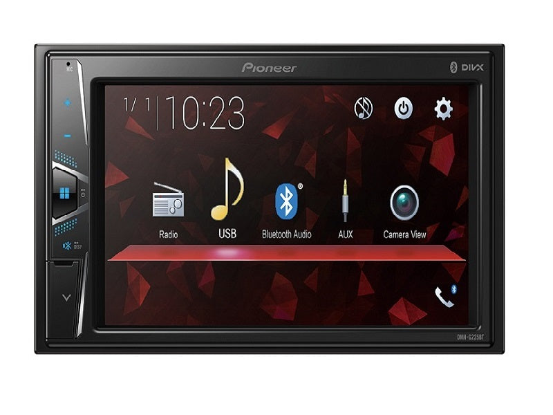 PIONEER 6.2" Bt/Cd 2X4 Volt