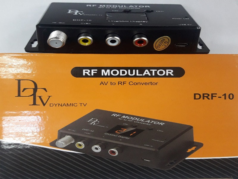 DTV Rf Modulator Av To Rf Convertor