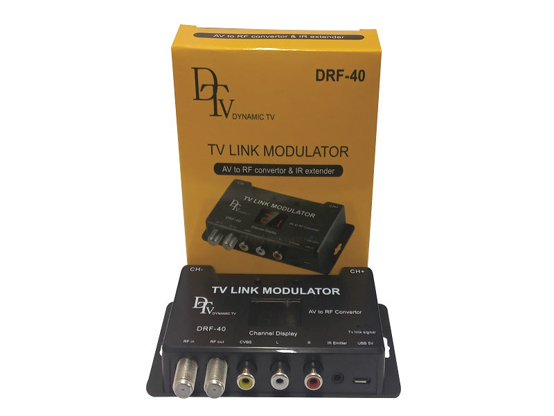 DTV Tv Link Modulator Av To Rf Converter