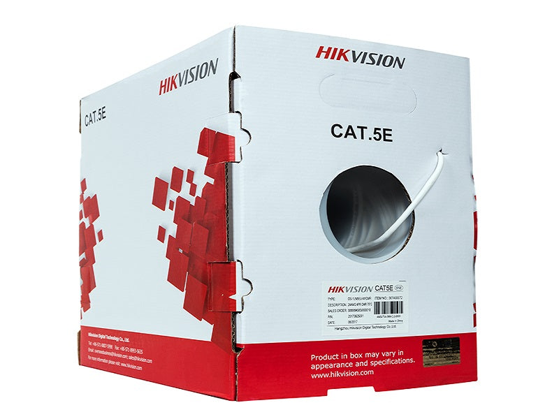 HIKVISION Cat5E 4P 24Awg 305M Grey