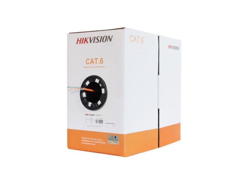 HIKVISION Cat6 Solid Copper Orang305 Mtr