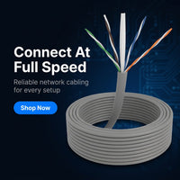 HIKVISION Cat6 Solid Copper Grey 1 Mtr – view 4