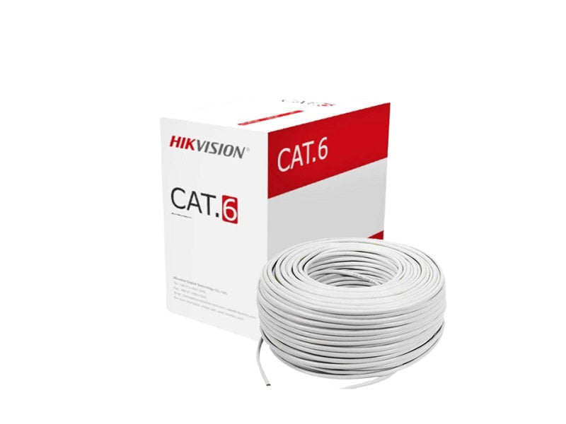 HIKVISION Cat6 305M Cca White Cable