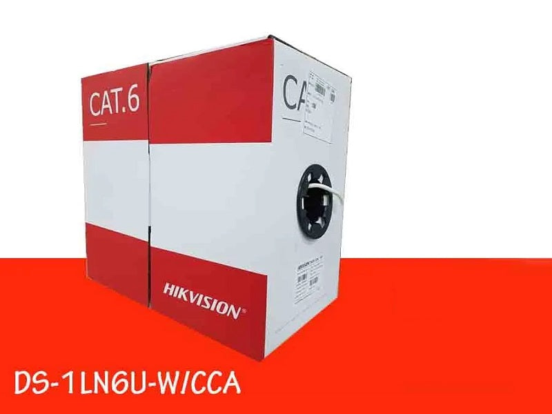 HIKVISION Cat6 305M Cca White Cable
