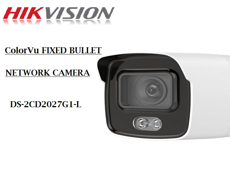 HIKVISION Ip Bullet 2 Mp Colorvu 4.0 Mm