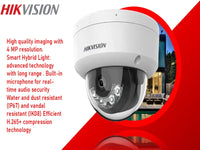 HIKVISION Ip Dome 4Mp 2.8 Mm