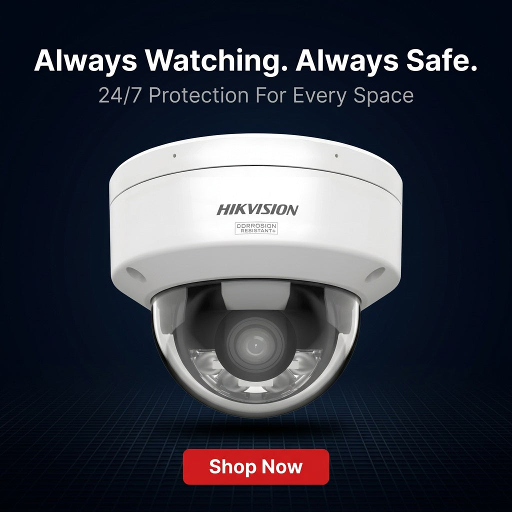 Hikvision 4MP ColorVu IP Dome Camera 2.8 – view 4