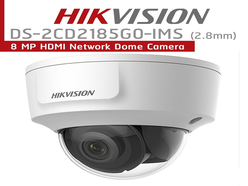 HIKVISION 8Mp Ip Dome 2.8Mm