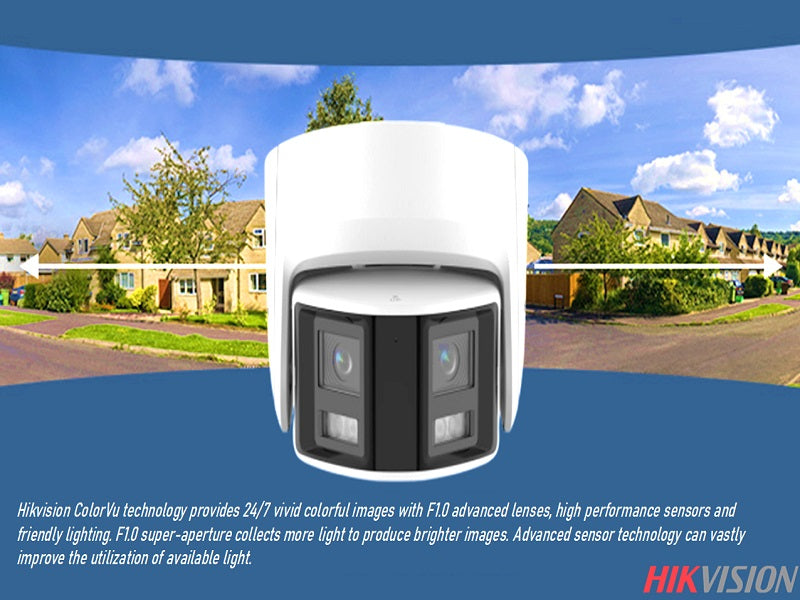 HIKVISION Panoramic Colorvu 4Mp Ip Cam