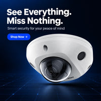 Hikvision 4MP AcuSense Mini Dome IP Cam – view 4