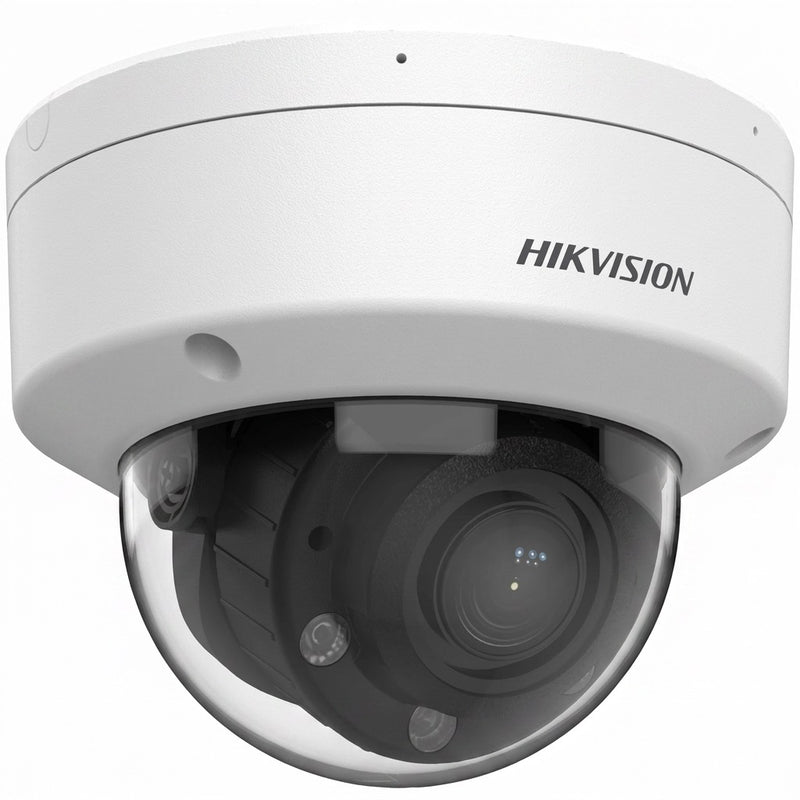 Hikvision DS-2CD2741G0-LIZSU 4MP Motorized VF Dome IP Camera - 2.8-12mm, Dual Light, Mic, IP67