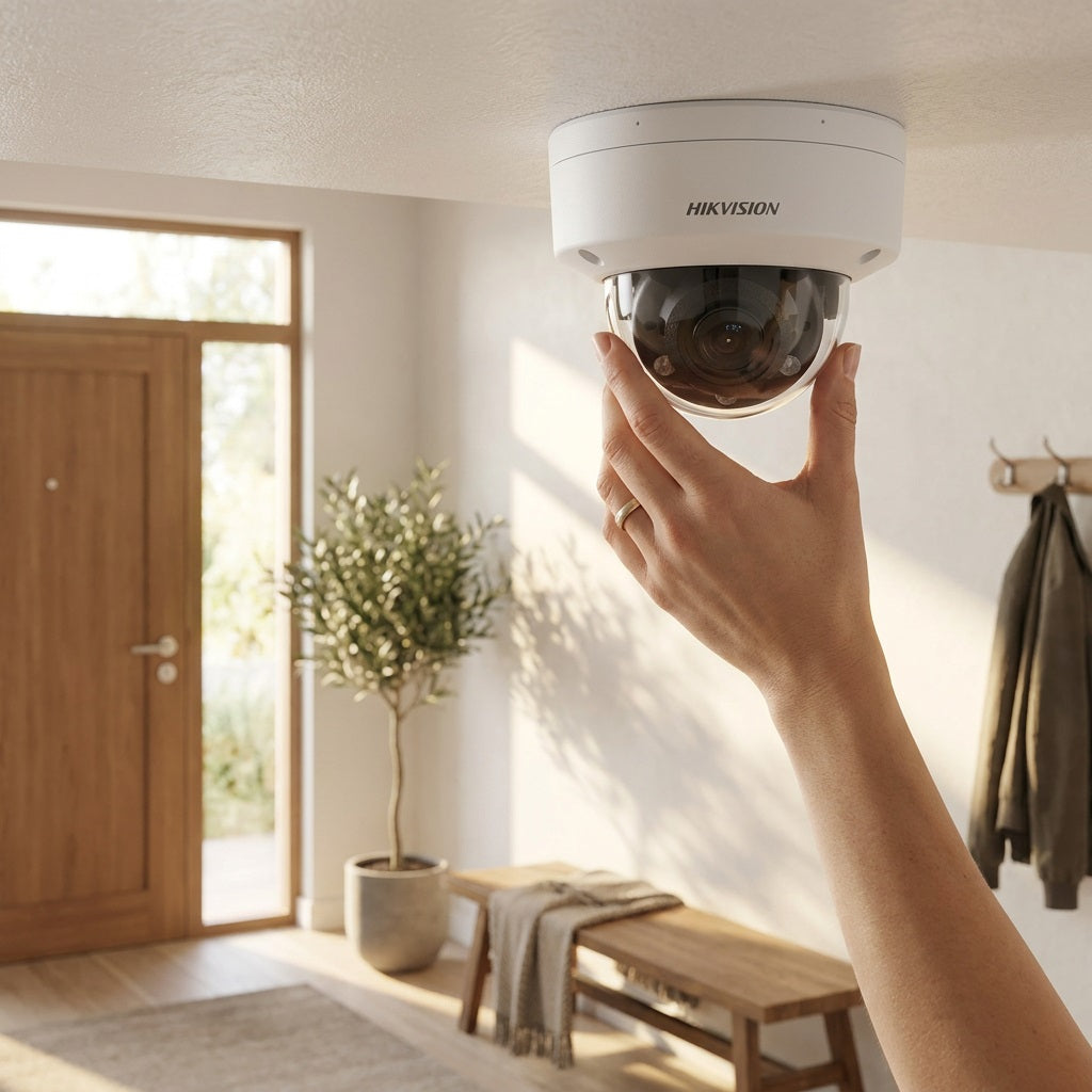 Hikvision DS-2CD2741G0-LIZSU 4MP Motorized VF Dome IP Camera - 2.8-12mm, Dual Light, Mic, IP67
