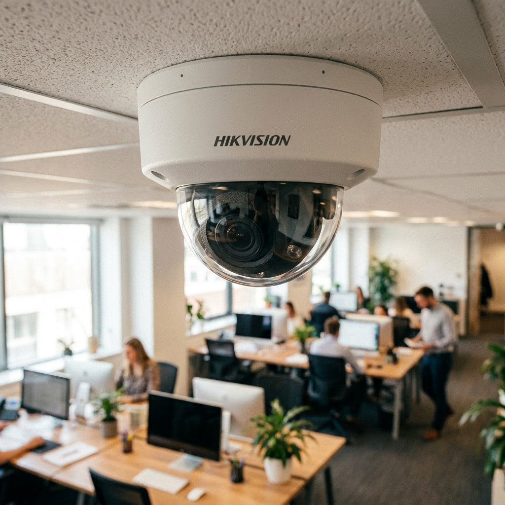 Hikvision DS-2CD2741G0-LIZSU 4MP Motorized VF Dome IP Camera - 2.8-12mm, Dual Light, Mic, IP67
