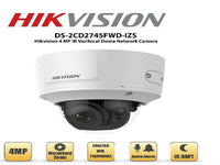HIKVISION 4Mp Ip Vf Ir Dome  2.8-12Mm