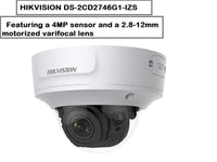 HIKVISION 4Mp Ip Vf Ir Dome  2.8-12Mm
