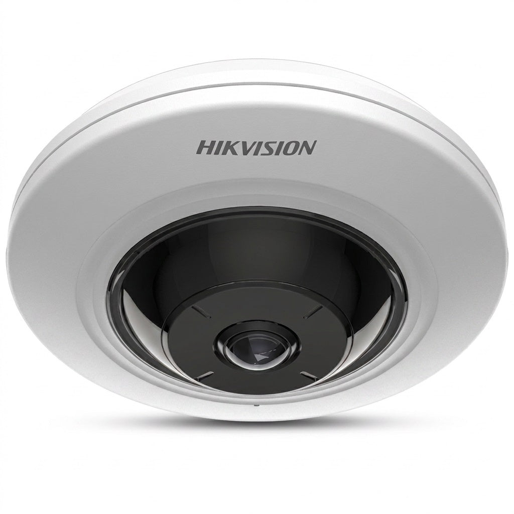 Hikvision DS-2CD2955G0-ISU 5MP IP Fisheye Camera - 180° View, 120dB WDR, H.265+