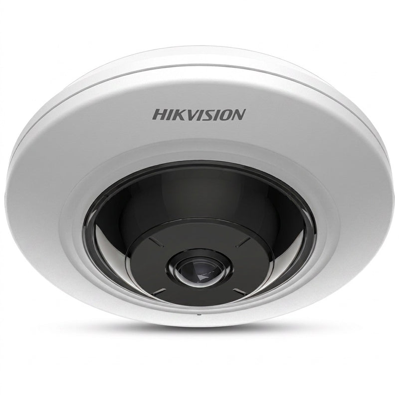 Hikvision DS-2CD2955G0-ISU 5MP IP Fisheye Camera - 180° View, 120dB WDR, H.265+