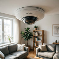 Hikvision DS-2CD2955G0-ISU 5MP IP Fisheye Camera - 180° View, 120dB WDR, H.265+