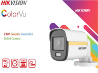 Hikvision 2Mp Colorvu Bullet 2.8Mm Turbo