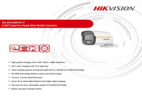 Hikvision 2Mp Colorvu Bullet 2.8Mm Turbo