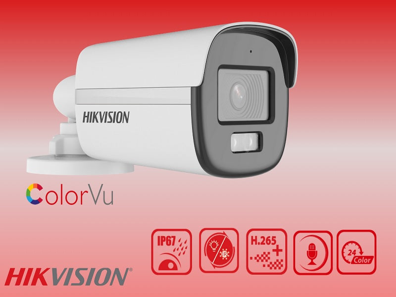 Hikvision 2Mp Colorvu Bullet 3.6Mm 40M