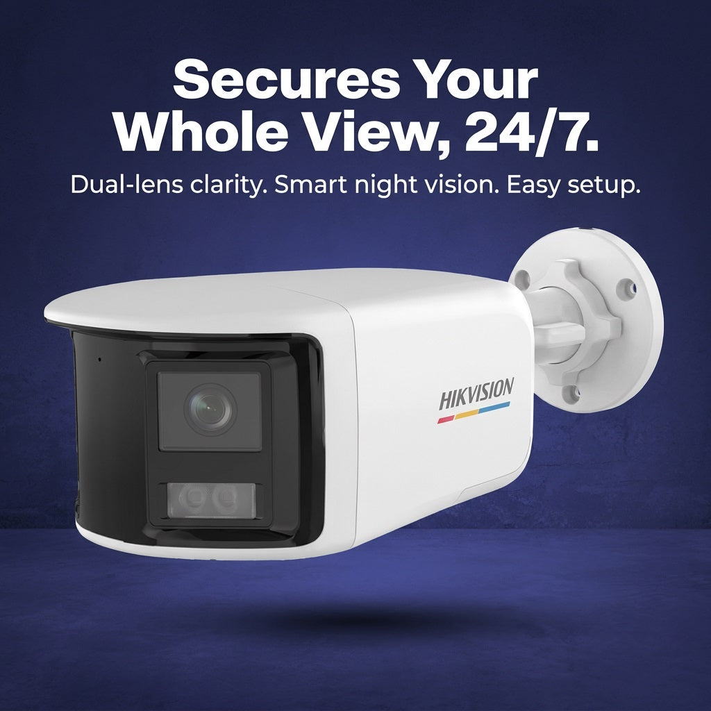 HIKVISION 3K ColorVu Dual-Lens Fixed
