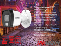 HIKVISION 2Mp Exir Bullet Camera 3.6Mm