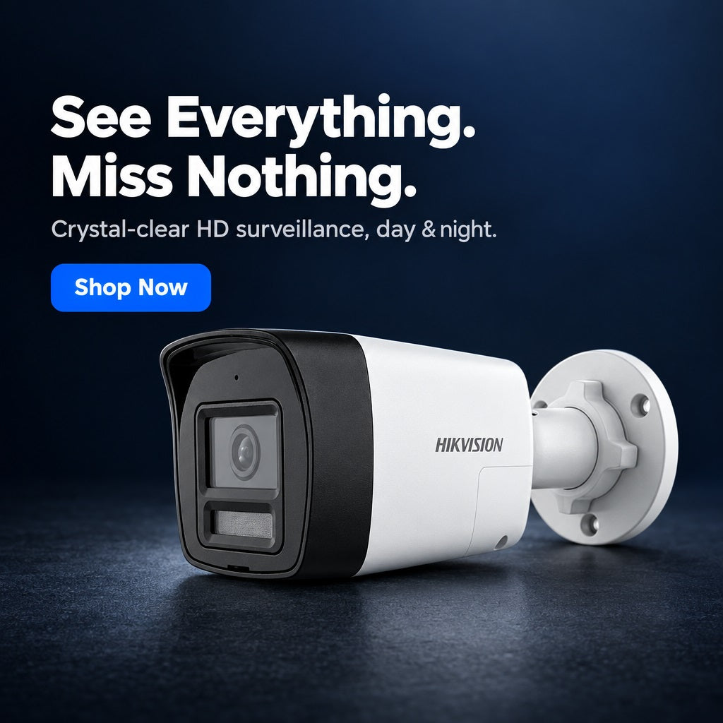 Hikvision 2MP Mini Bullet Camera - Two-Way Audio, Siren, Smart Hybrid Light – view 4