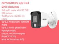 Hikvision 2Mp Exir Bullet Camera 2.8Mm