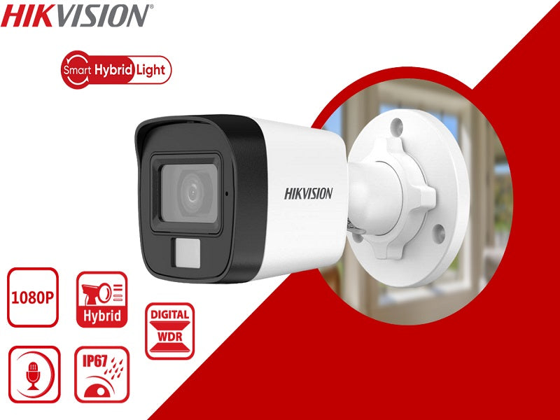 Hikvision 2Mp Bullet Audio Camera 2.8Mm
