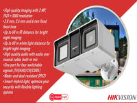HIKVISION 2Mp Bullet Camera 3.6Mm 60M