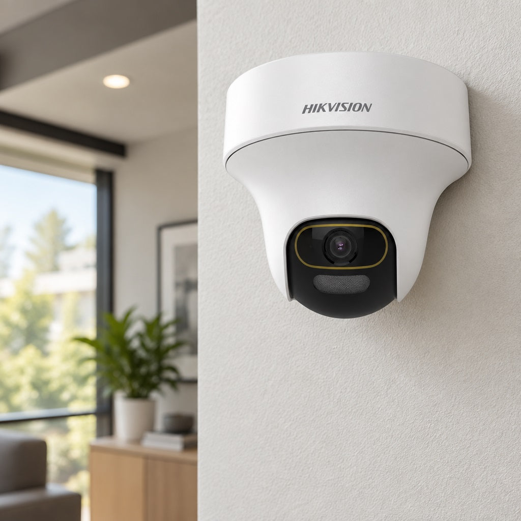 Hikvision 2MP ColorVu PT Camera With Mic – view 3