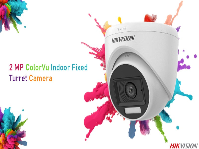 HIKVISION Dome 2Mp Colorvu Camera 3.6Mm