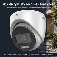 Hikvision 3K ColorVu 2.8mm Smart hybrid – view 2