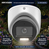 Hikvision 3K ColorVu 2.8mm Smart hybrid – view 3