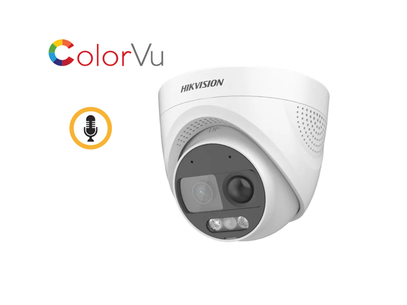 HIKVISION 2Mp Colorvu Dome With Pir