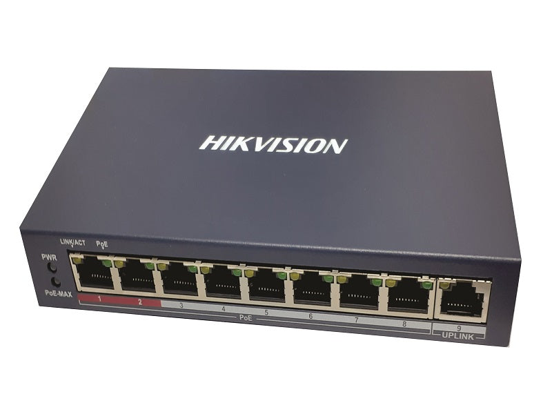 HIKVISION 8 Port Unmanaged 10/100M Poe
