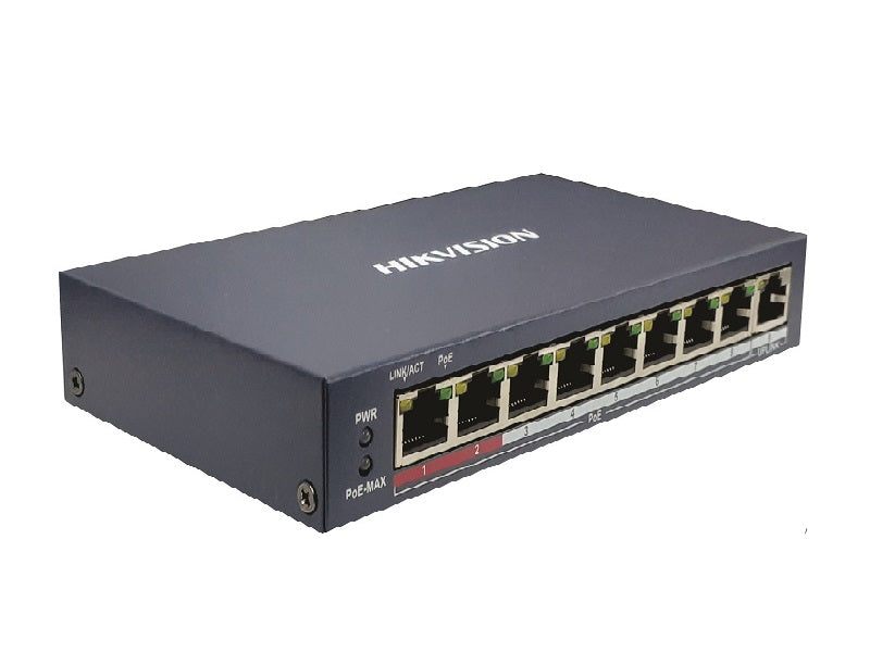 HIKVISION 8 Port Unmanaged 10/100M Poe