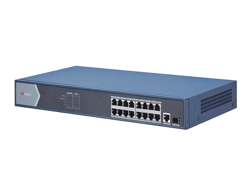 HIKVISION 16 Port Gigabit Poe Switch