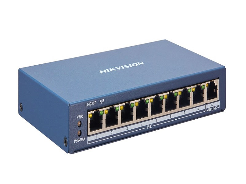 HIKVISION Smart Managed 8Port 100M Poe