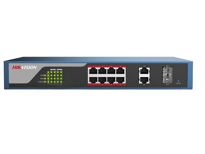 HIKVISION L2 Web Managed 8P 100M Poe