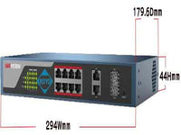 HIKVISION L2 Web Managed 8P 100M Poe